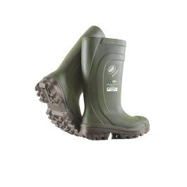 Bekina Thermolite Z090GG-9  ~  Insulated Safety PU Boots Composite Toe & Midsole in Green (Size 9) - Ariba Safety